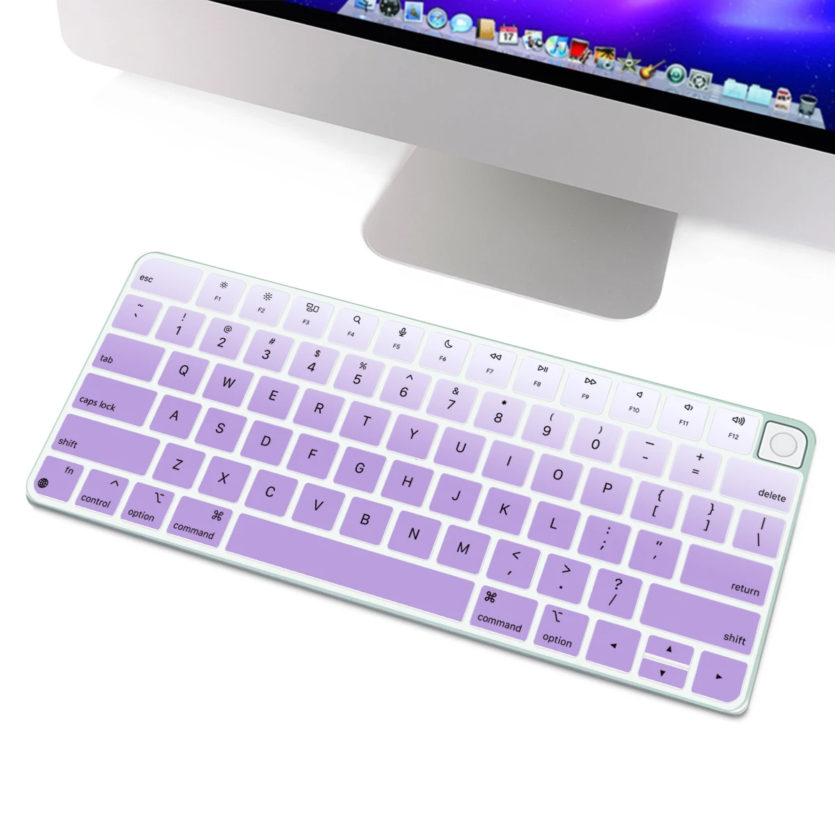 Per Apple Magic Keyboard Cover (Versione 2021) A2450 A2449 Adesivi Imac Keyboard Protector Custodia Per Tastiera Bluetooth In Silicone Nuovo