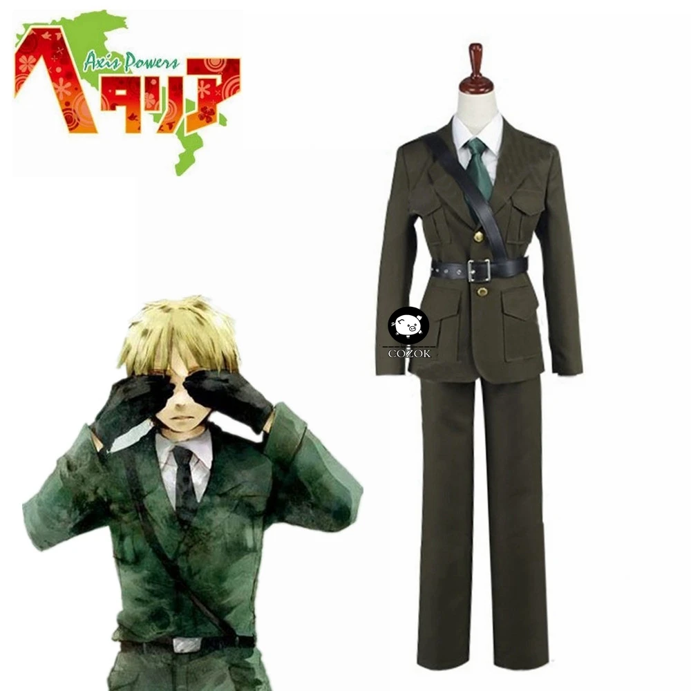Anime Aph Axis Powers Hetalia England Uk Arthur Kirkland Costume Cosplay Outfit