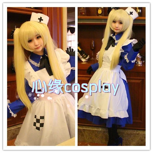 Aph Axis Powers: Rosa Kirkland Hetalia Cosplay Nyotalia Uk Vestito Femminile Costume Custom Made 11