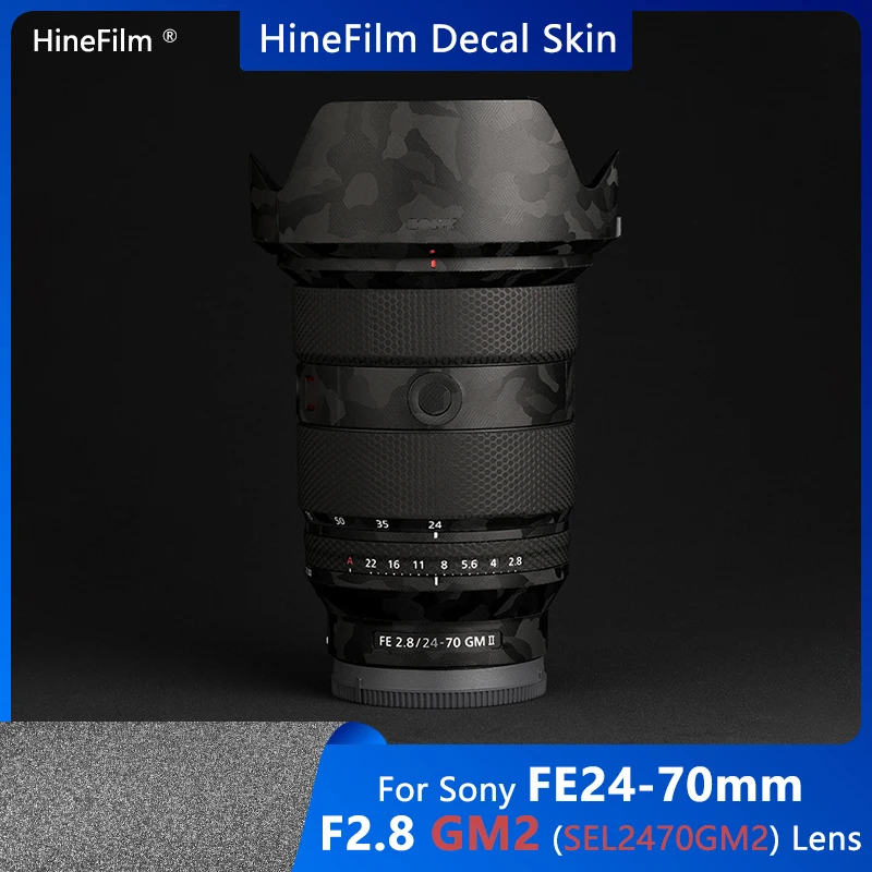Sel2470Gm2 Lens Sticker Coat Wrap Pellicola Protettiva Per Sony Fe 24-70Mm F2.8 Gm Ii Lens Sticker Protector Vinyl Decal Skin