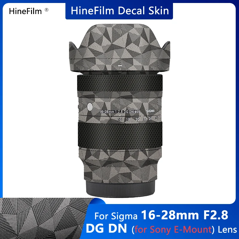 Sigma 16-28 F2.8 Lente Vinyl Decal Skin Wrap Per Sigma 16-28Mm F2.8 Dg Dn Lente Contemporanea (Per Sony Fe Mount ) Sticker
