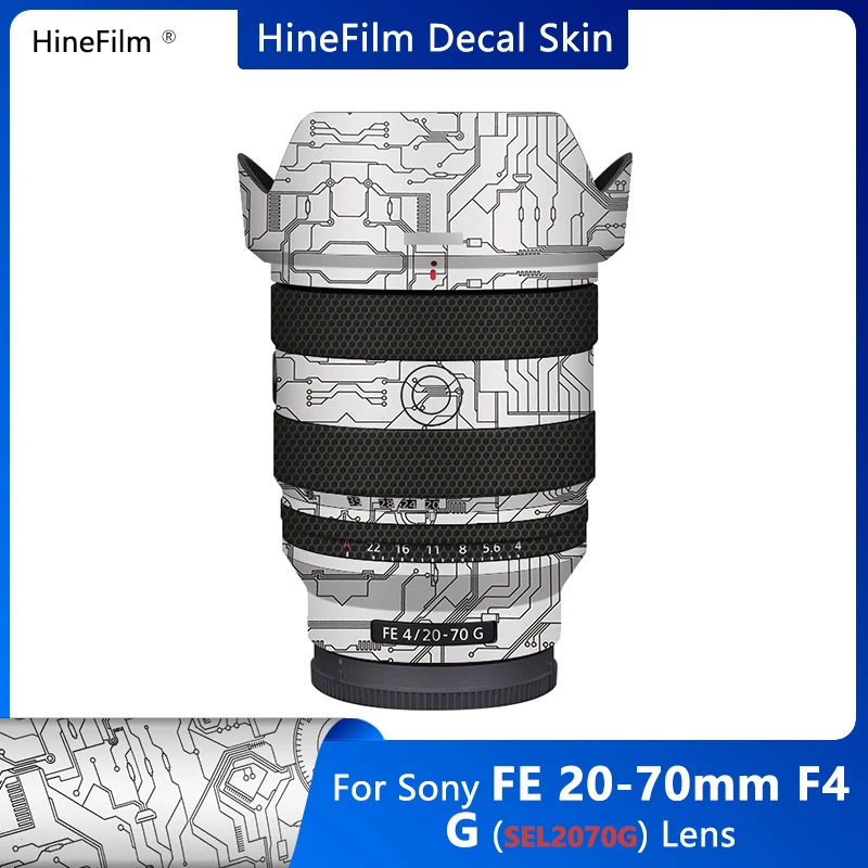 Sel2070G Lens Sticker 20-70 F4G Lens Decal Skin Per Sony Fe 20-70Mm F4 G Lens Premium Skin Wrap Cover Film Sticker