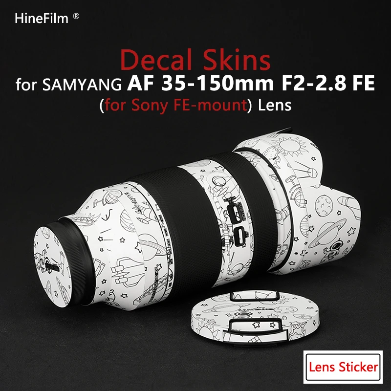 Samyang Af35-150Mm F2-2.8 Fe Lens Skin Per Samyang Af 35-150 Lens Per Sony Mount Lens Sticker Pellicola Di Copertura Antigraffio