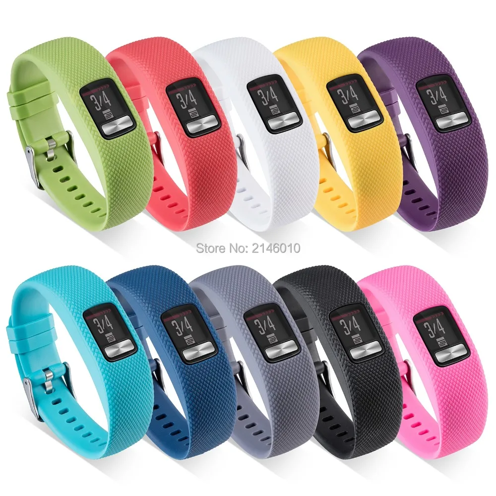 Cinturino Di Ricambio Per Cinturino Da Polso In Silicone Per Cinturini Garmin Vivofit 4 Fitness Activity Tracker Plaid Texture