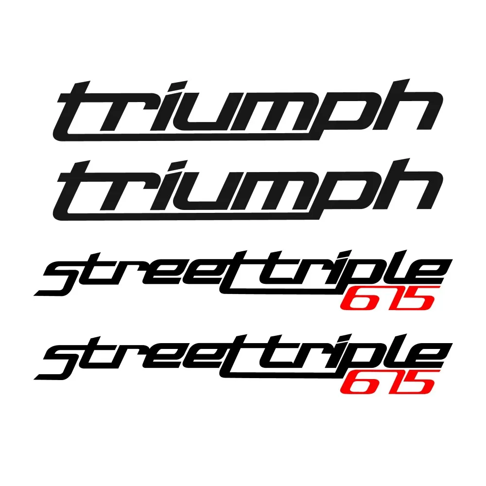 Kit Adesivo Compatibile Per Moto Da Strada Triumph Street Triple 675