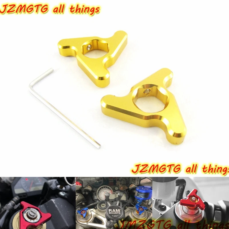 Regolatori Precarico Forcella Anteriore Cnc Per Triumph Speedmaster 2007-2009 675 Street Triple 2008 - 2009