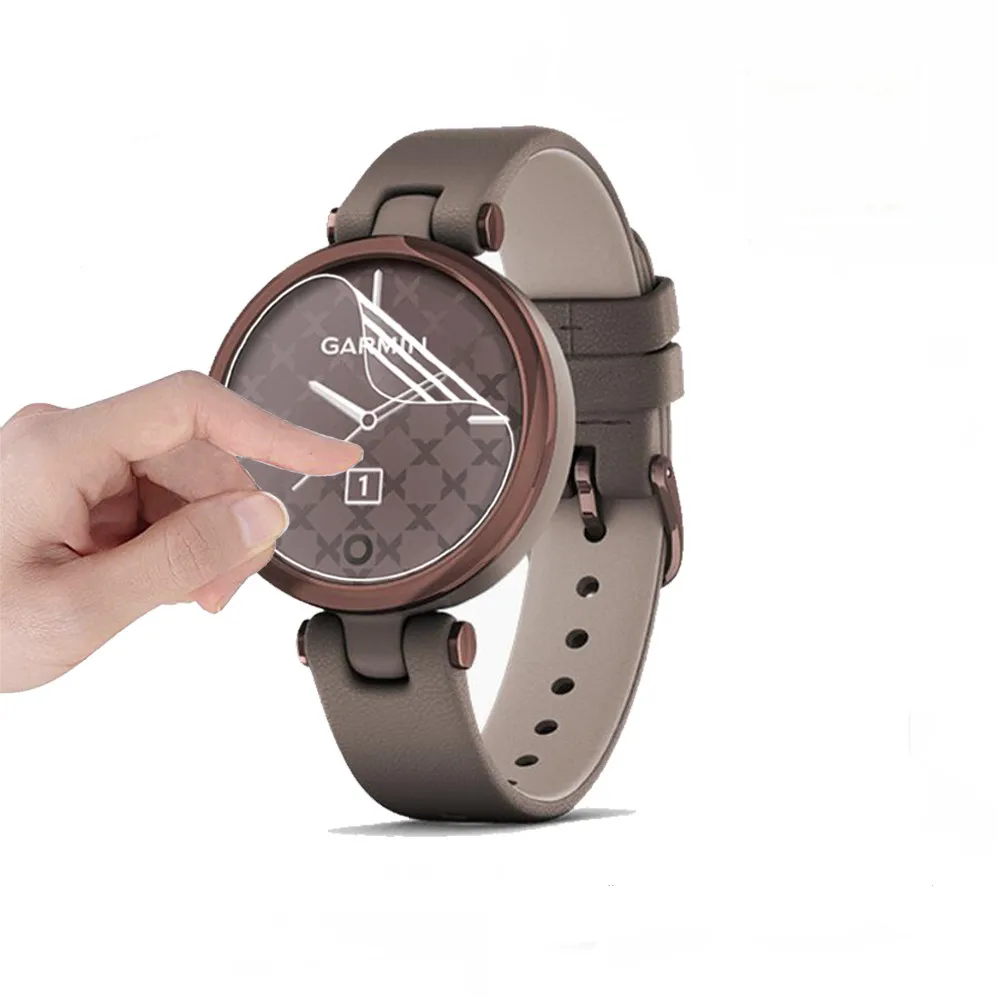 2 Pcs Soft Tpu Clear Pellicola Protettiva Smartwatch Guard Per Garmin Lily Fasion Women Smart Watch Cover Protettiva Per Schermo Lcd Completo