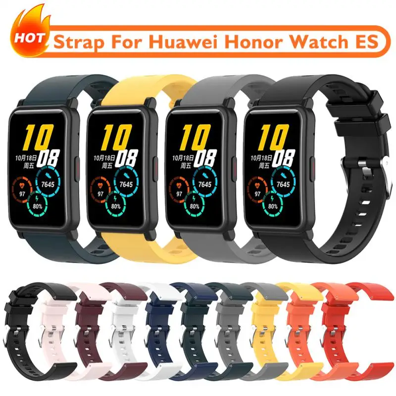 Cinturino Per Orologio In Silicone Per Huawei Honor Watch Es Cinturino Di Ricambio Per Cinturino Intelligente Cinturino Da Polso Per Orologio Honor Es