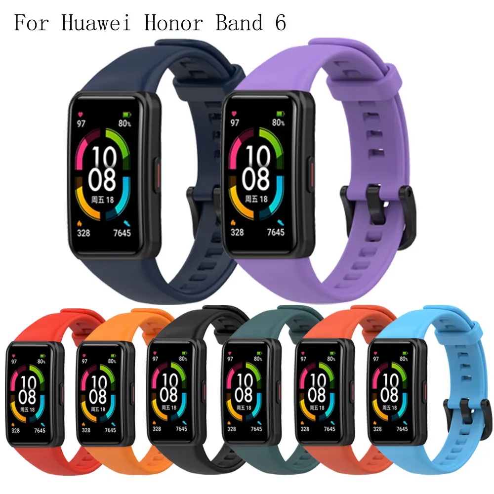 Cinturino Per Orologio In Silicone Per Huawei Honor Band 6 Cinturino Per Orologio Intelligente Per Cinturino Honor 6 Cinturino Huawei 6 Cinturini Pro