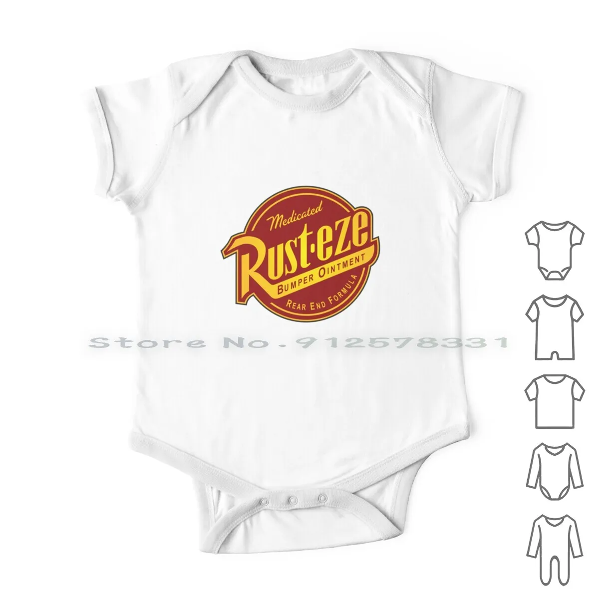 Ruggine-Eze Vestiti Per Neonati Pagliaccetti Tute In Cotone Ruggine Eze Ruggine Cars Pixar Races Oval Track Pistoni Cup Toys