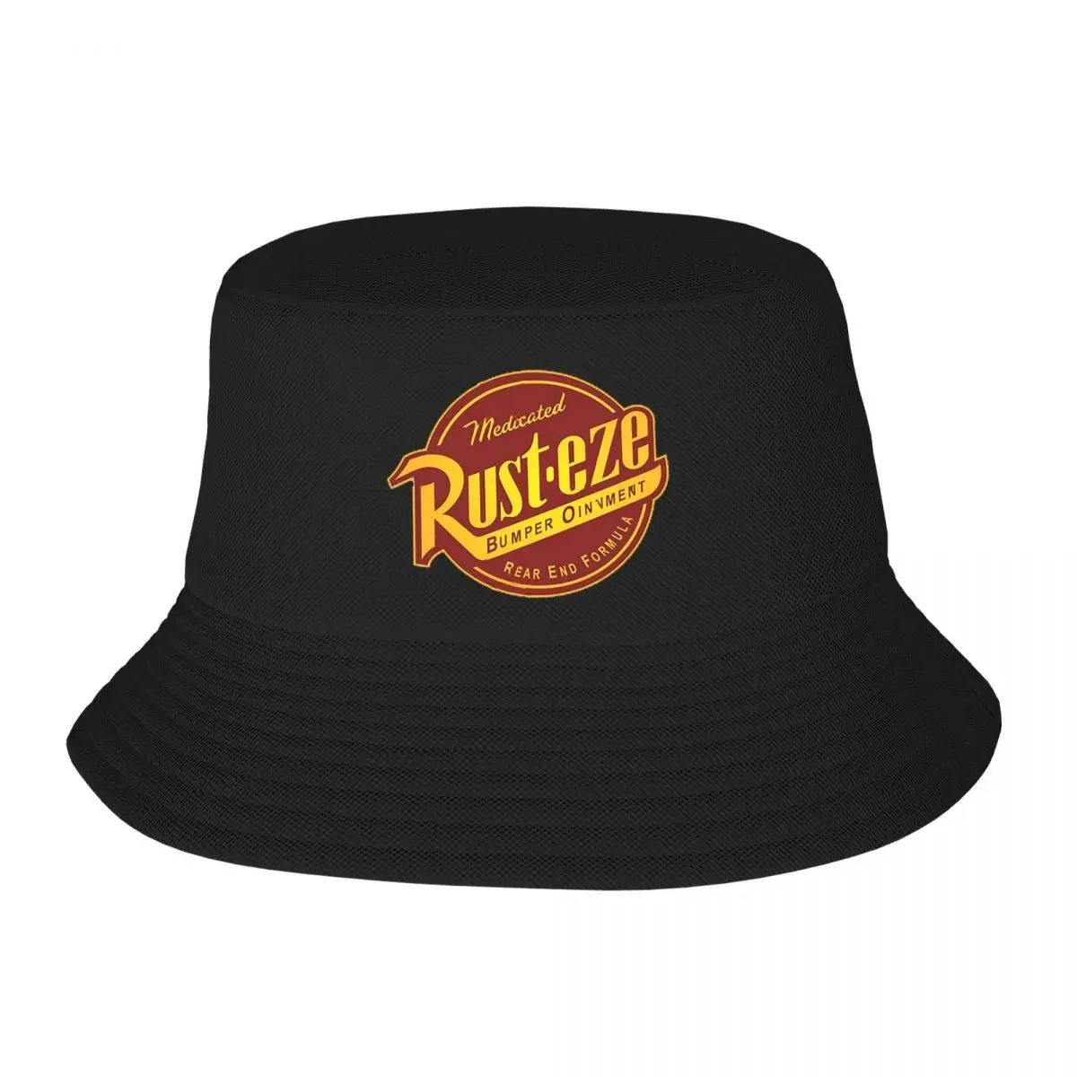 Red Rust Eze Logo Bucket Hats Panama For Kids Bob Hats Cool Fisherman Hats Summer Beach Fishing Berretti Unisex