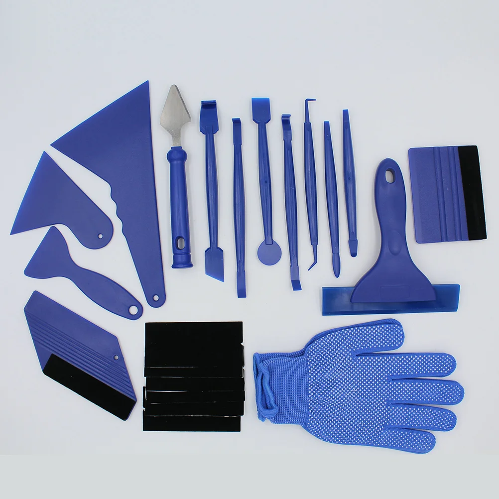 Car Kit Wrapping Tool Film Squeegee Window Vinyl Tint Tinting Feltro Wrapinstallation Installation Auto Sticker