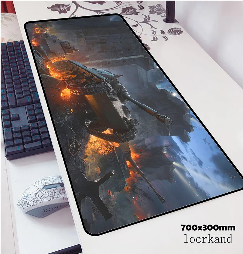 World Of Tanks Padmouse 700X300X2Mm Del Mouse Pad Notbook Il Mouse Del Computer Pad Hot Gaming Mousepad Gamer Tastiera Del Computer Portatile Tappetin