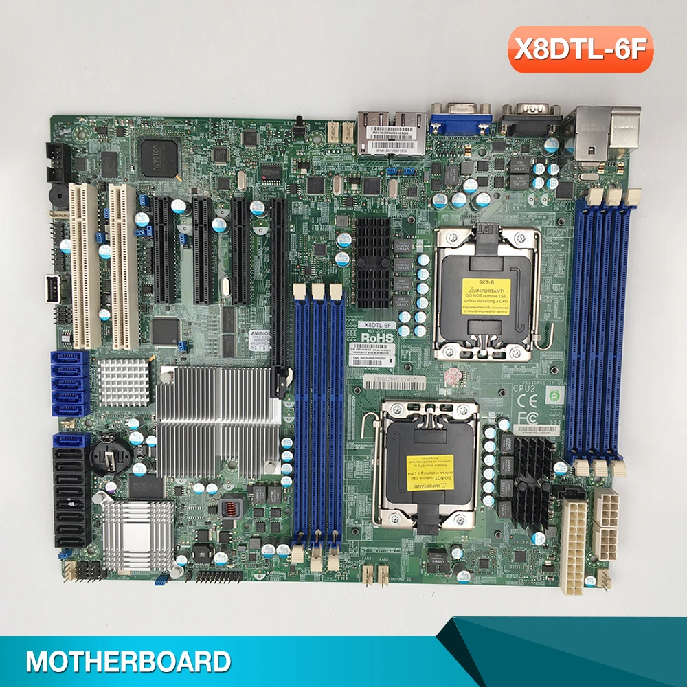 X8Dtl-6F Per Scheda Madre Supermicro Ddr3 Sata2 Xeon Processor 5600/5500 Serie