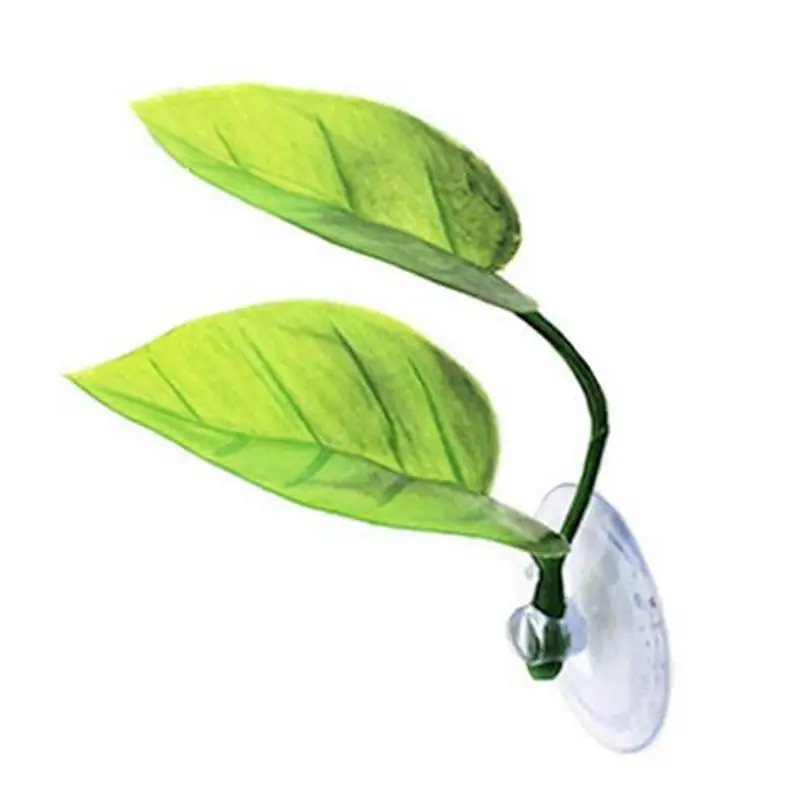 Mini Betta Leaf Hammock Fish Rest Leaf Fish Tank Decorations Plant Aquarium Betta Fish Decoration For Small Fish Tanks