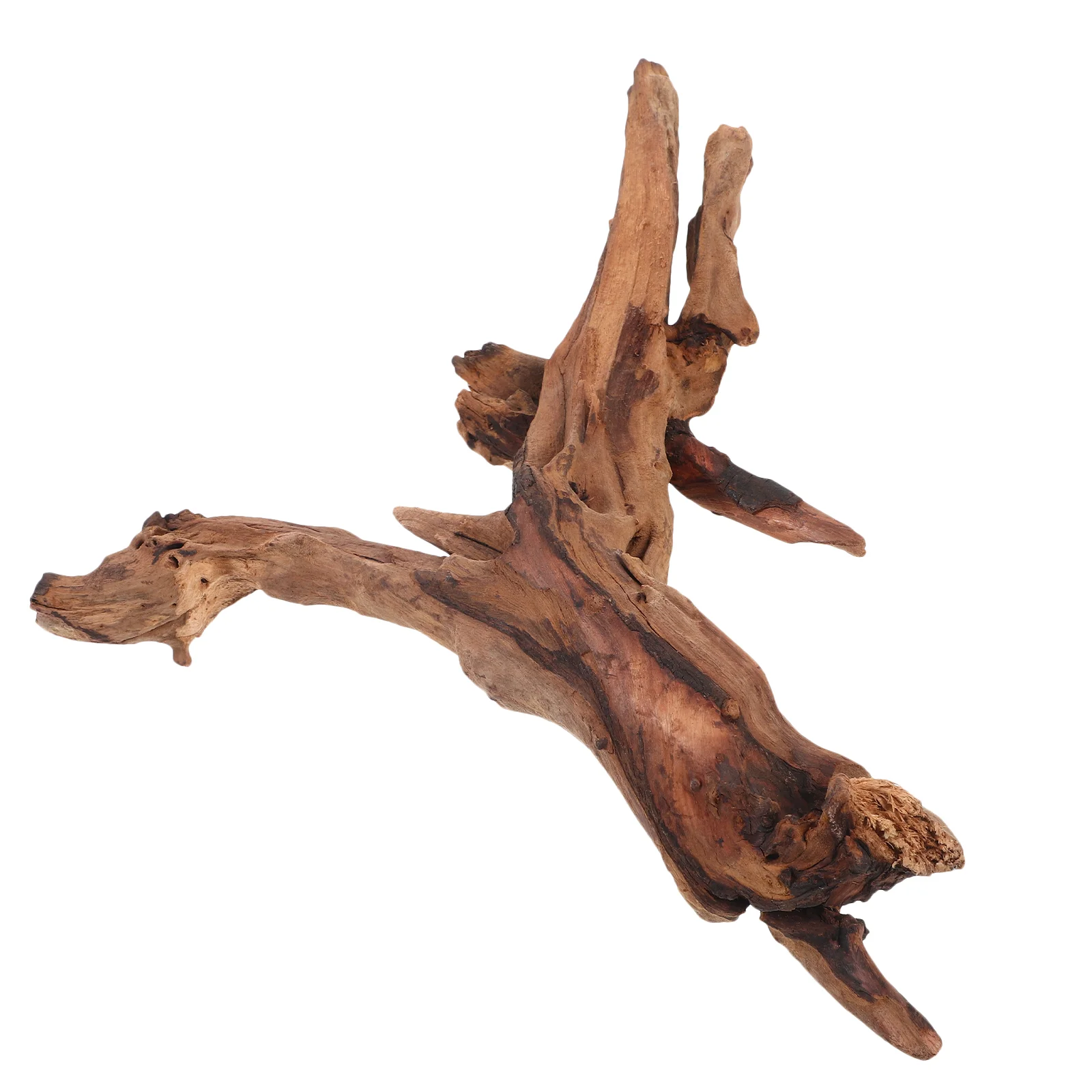 Betta Fish Tank Aquarium Sunken Wood Dead-Wood Rododendron Root Log Crafts Decor