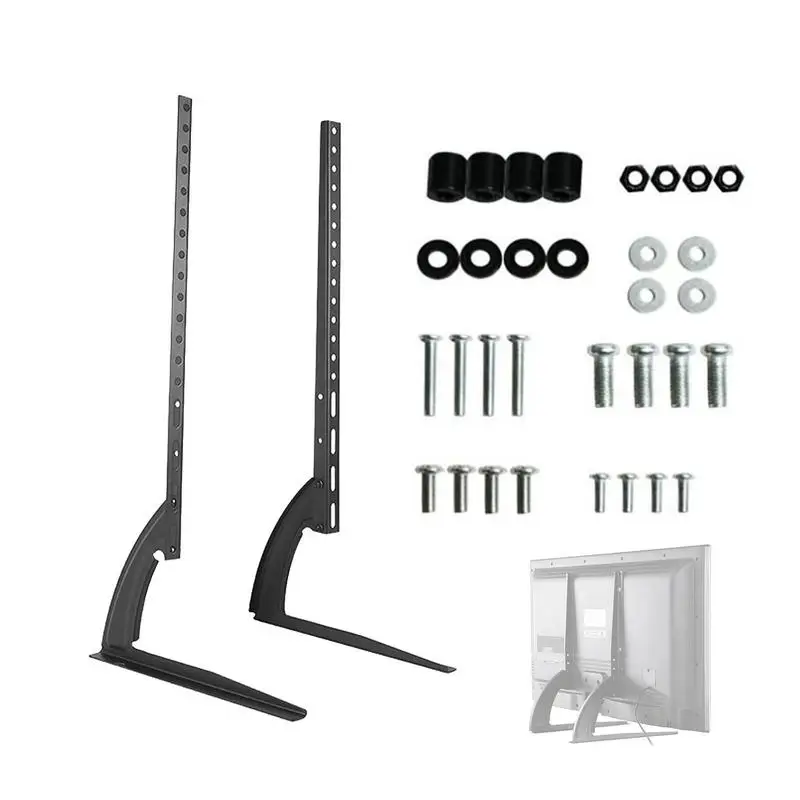 Base Per Supporto Tv Universale Per Tv A Schermo Piatto Lcd Al Plasma Da 32 A 70 Pollici Schermo Led Regolabile In Altezza Tv Monitor Staffa Di Montag