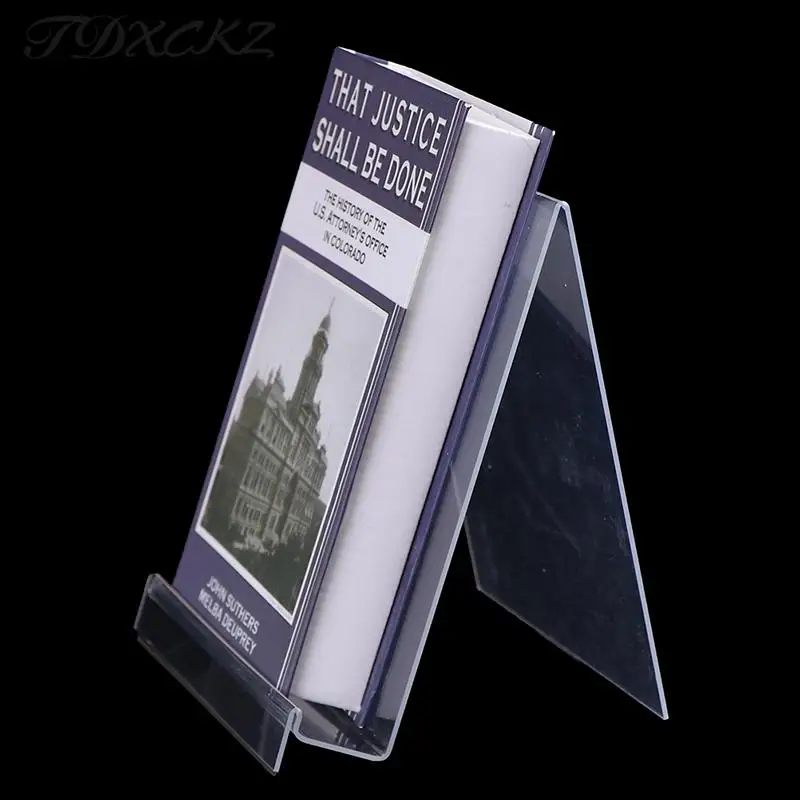 Espositore Per Libri In Acrilico Trasparente Espositore Per Libri Da Tavolo Scaffale Per Libri Verticale Espositore Per Libri Di Testo Trasparente