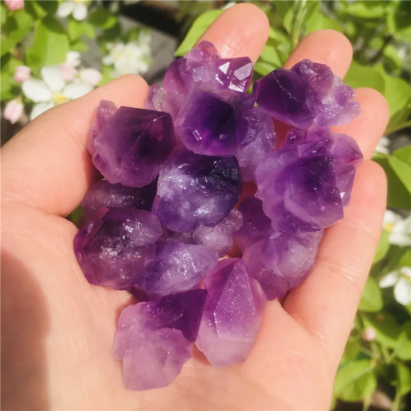 Cluster Di Ametista Argentina Naturale Ametista Pietra Ametista Fiori Spina Dorsale Cristallo Ametista Gemma Ciondolo Fai Da Te Originale