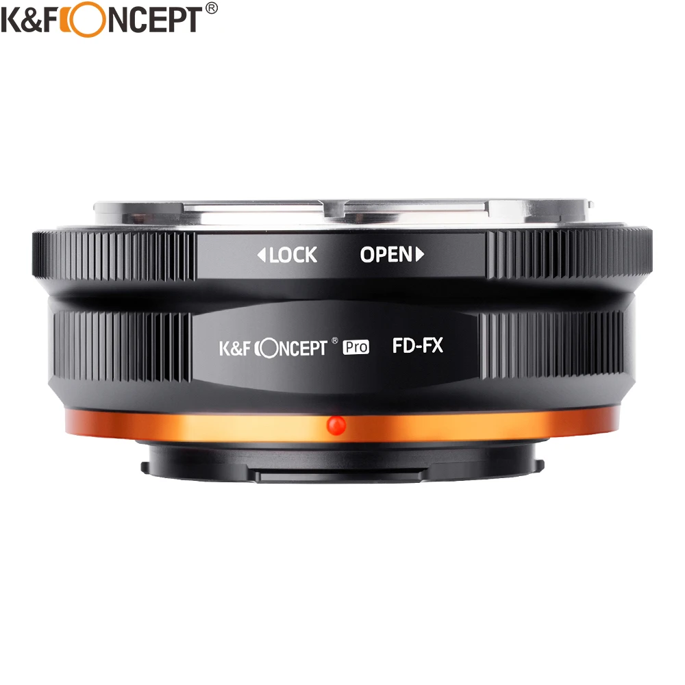 K & F Concept Fd-Fx Canon Fd Lens To Fuji Fujifilm Fx Xf X Mount Camera Adapter Ring Per Canon Fd Lens To Fuji Camera
