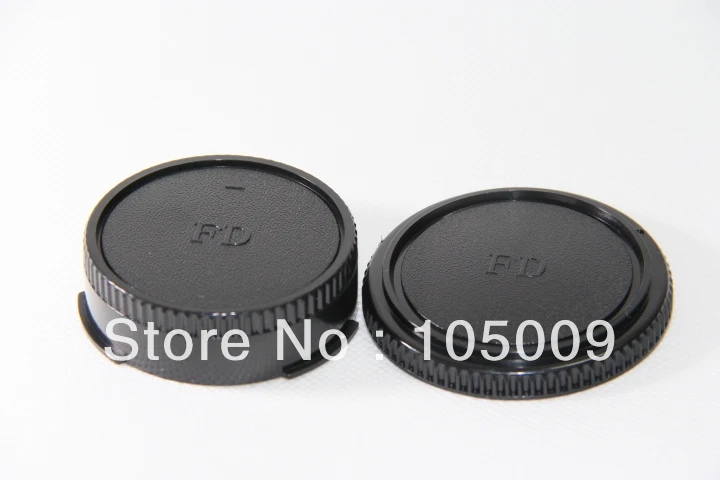 Rear Lens Cap/Cover + Macchina Fotografica Tappo Corpo Protector Per Canon Fd Fl Lenti