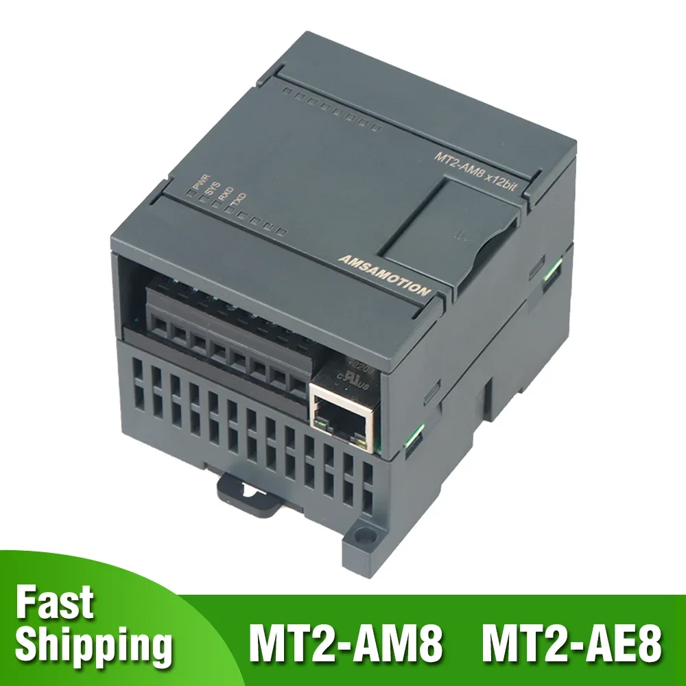 Mt2-Am8 Mt2-Ae8 Modulo Di Acquisizione Plc 8Ao Analogico A Ethernet Per Porta S7 Modbus Tcp Rtu Smart200/300/1200/Fx5U Rs485 Rj45