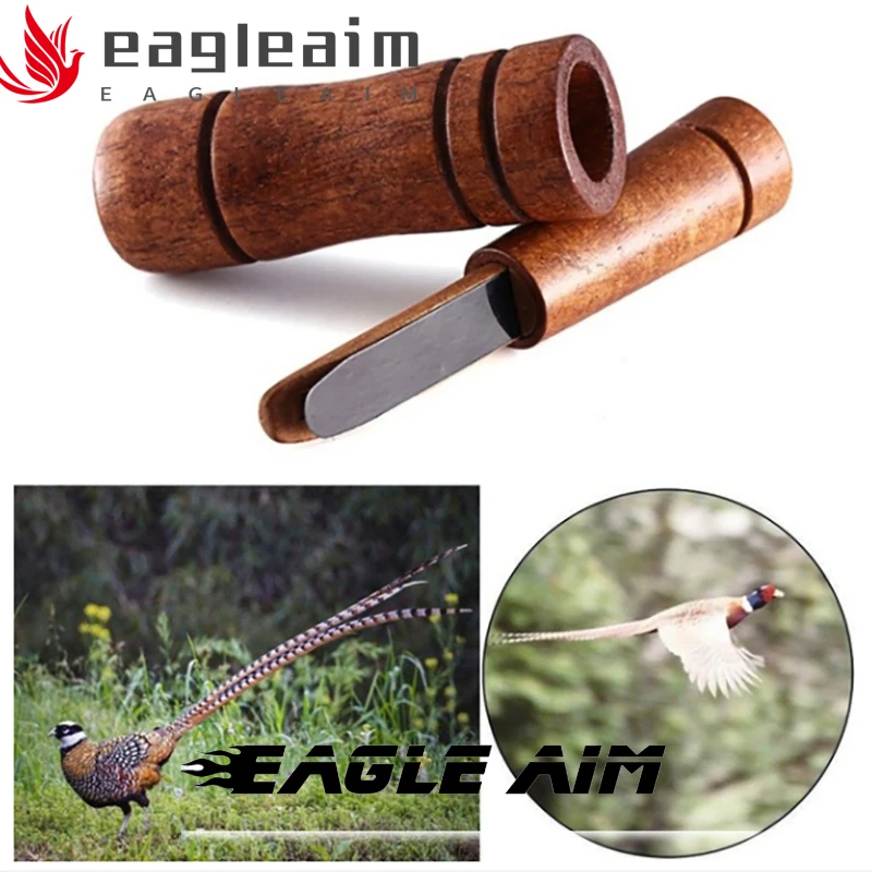 Fischietto Anatra Chiamate Per La Caccia Gioco In Legno Duck Call Mallard Duck Call, Duck Decoys Fischietto, Suono Forte Wood Duck Call Hunting
