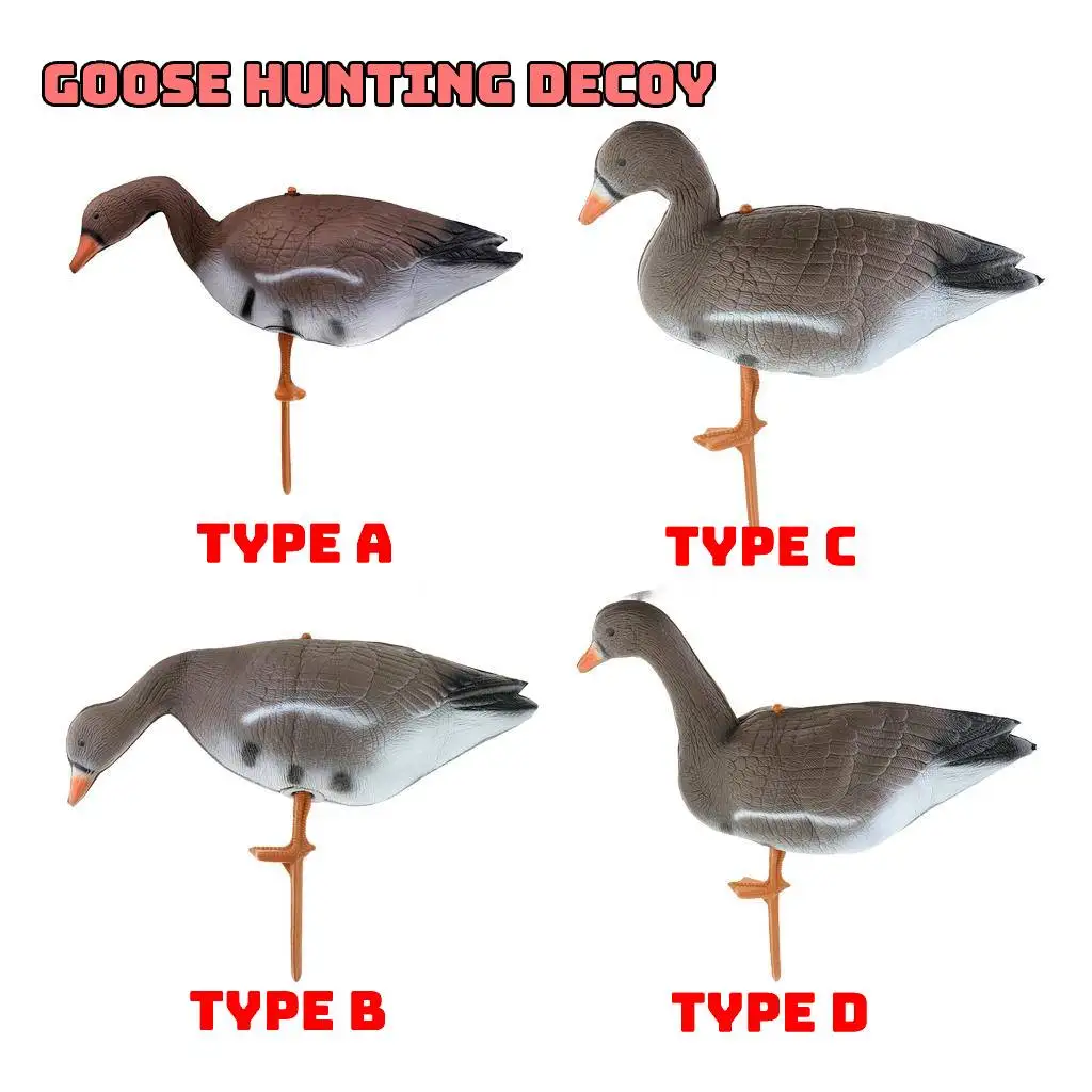 Vivid Goose Hunting Decoy Scarer Spaventapasseri Crow Decor, Mallard Wing Duck Goose Target Turchia Spaventapasseri
