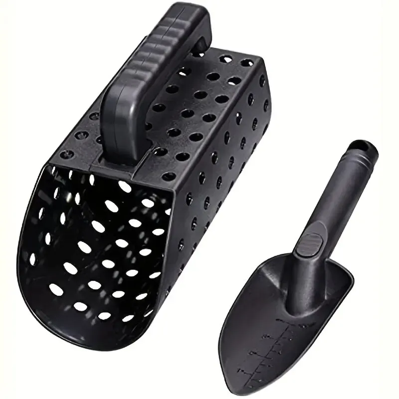 Metal Detector Sand Scoop E Set Di Pale Accessori Per Attrezzi Da Scavo Per Il Rilevamento Di Metalli Sotterranei Rilevatore Di Tesori D'Oro