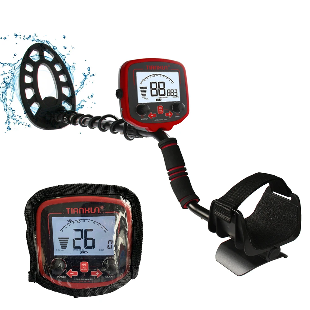 Metal Detector Sotterraneo Tx-850 Scanner Professionale Finder Gold Digger Treasure Hunter Pinpointer Display Lcd Detector