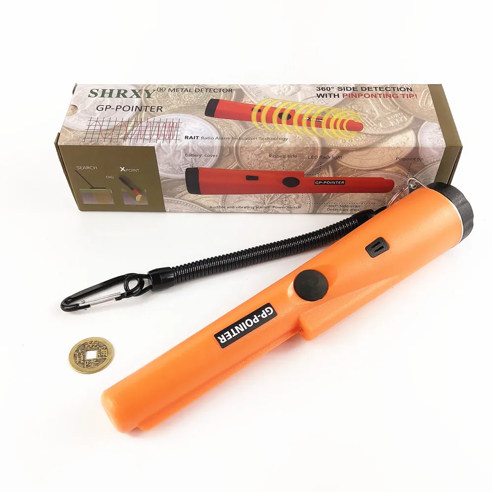 Pro Pinpunting Pointer Metal Detector Gp Pointer Gold Target Gold Detector Allarme Statico
