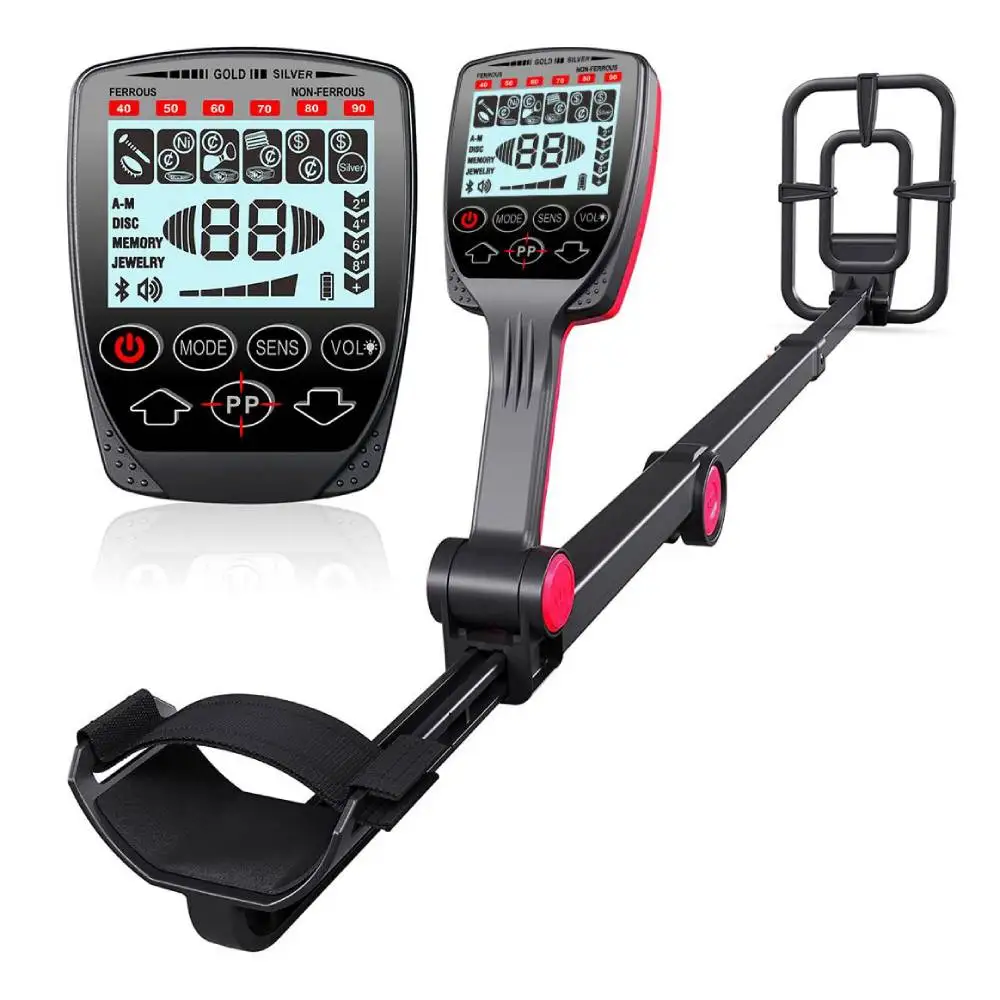 Metal Detector Pieghevole Sotterraneo Tx610 Adventure Treasure Hunting Equipment Archeologia Pinpunting Gold Desert Detection