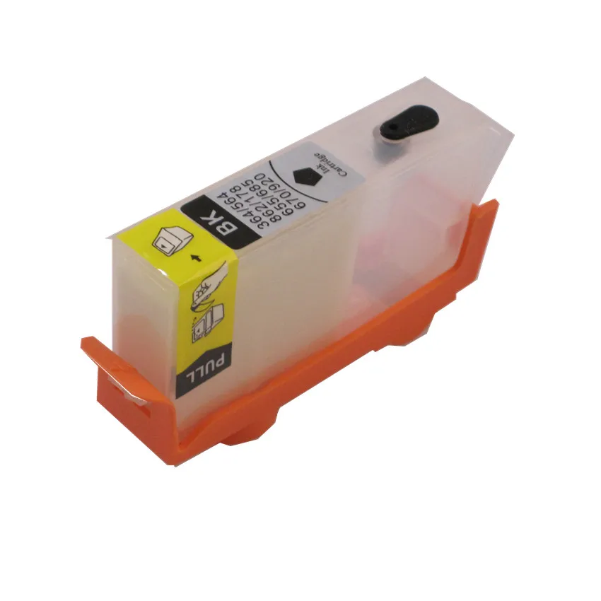 Cartuccia Di Inchiostro Ricaricabile 655Bk 655 Compatibile Bloom Con Chip Per Stampante Hp Deskjet Ink Vantaggio 3525 4615 4625 5525 6525