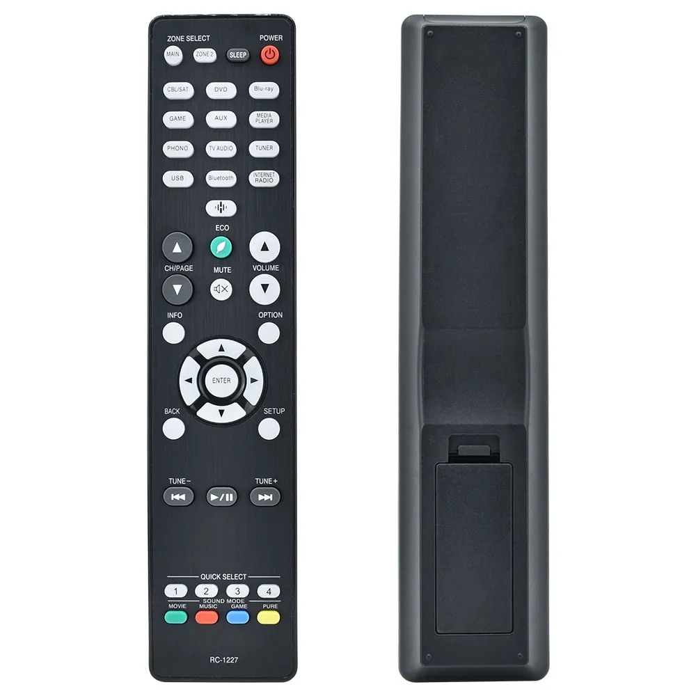 New For Denon Audio Video Receiver Av System Rc-1227 Remote Control Avrx1400H Avr-X1500H Avr-X1600H Avrs750H Avrs730H Avrs740H