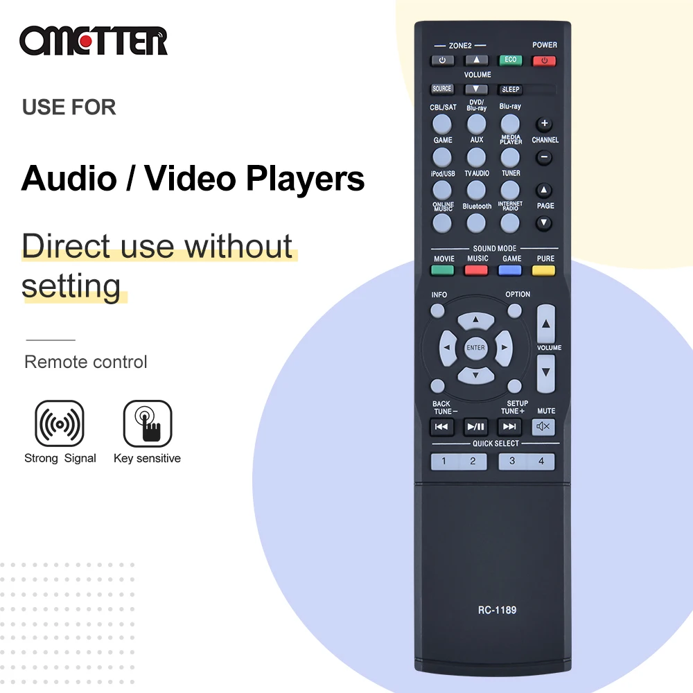 Rc-1189 Per Le Parti Del Ricevitore Av Del Telecomando Denon Avr-S700W Avr-S710W Avr-S720W Avr-X1100W Avr-X1200W