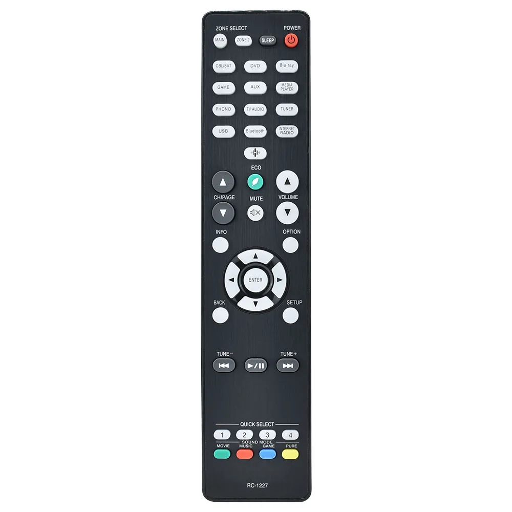 Nuovo Rc-1227 Per Denon Audio Video Ricevitore Sistema Av Telecomando Avr-X1500H Avr-X1600H
