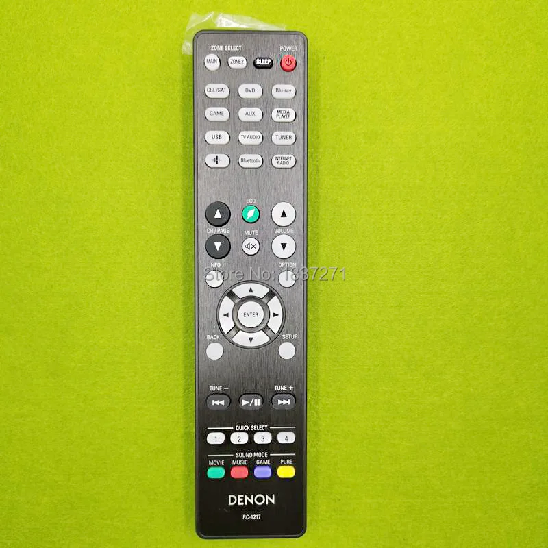 Telecomando Originale Rc-1217 Per Ricevitore Av Denon Rc-1218 Avr-S730H Avr-S930H Avr-X1400H