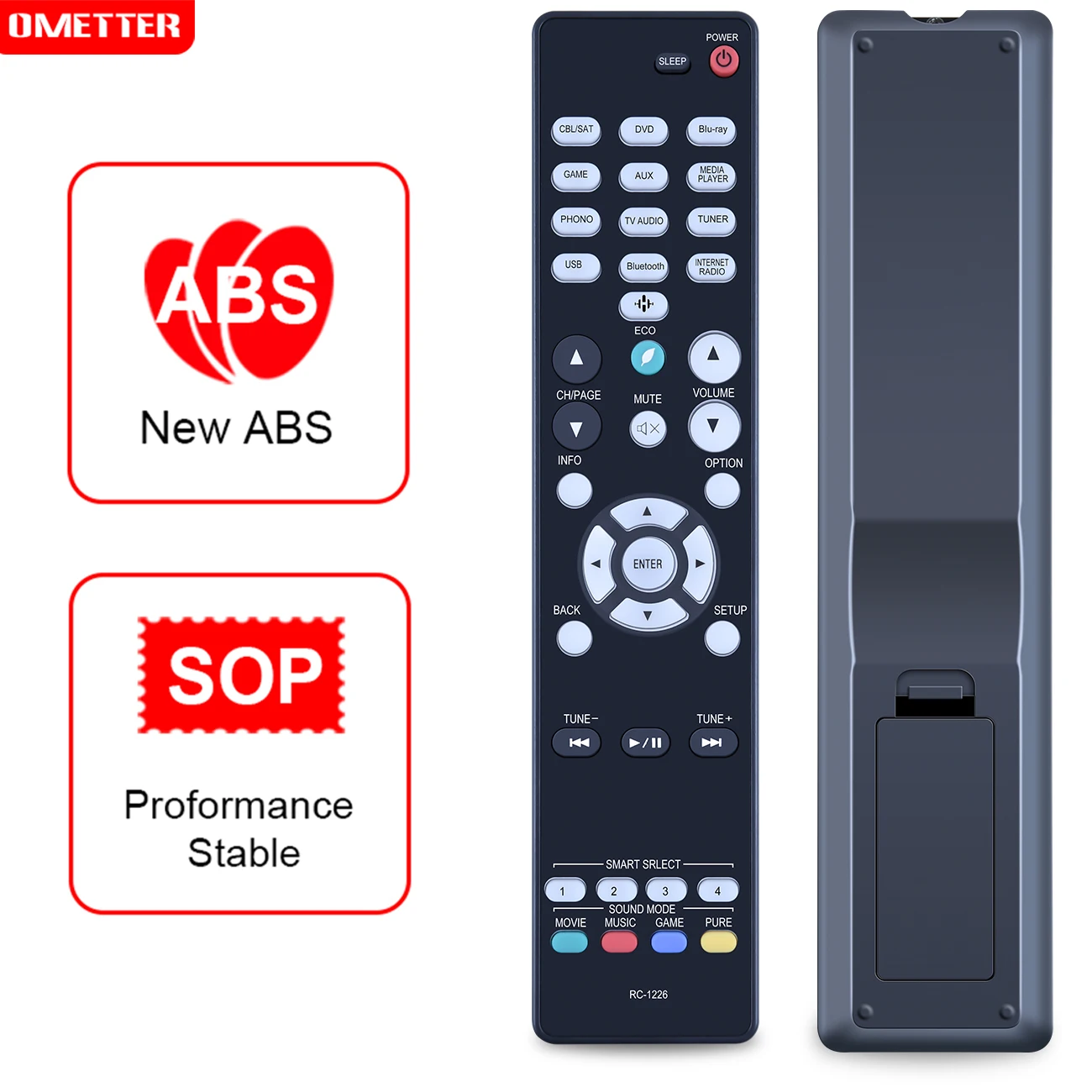 Nuovo Rc-1226 Sostituire Il Telecomando Per Il Ricevitore Av Denon Avr-S640H Avr-S650H Avrs640H S750H