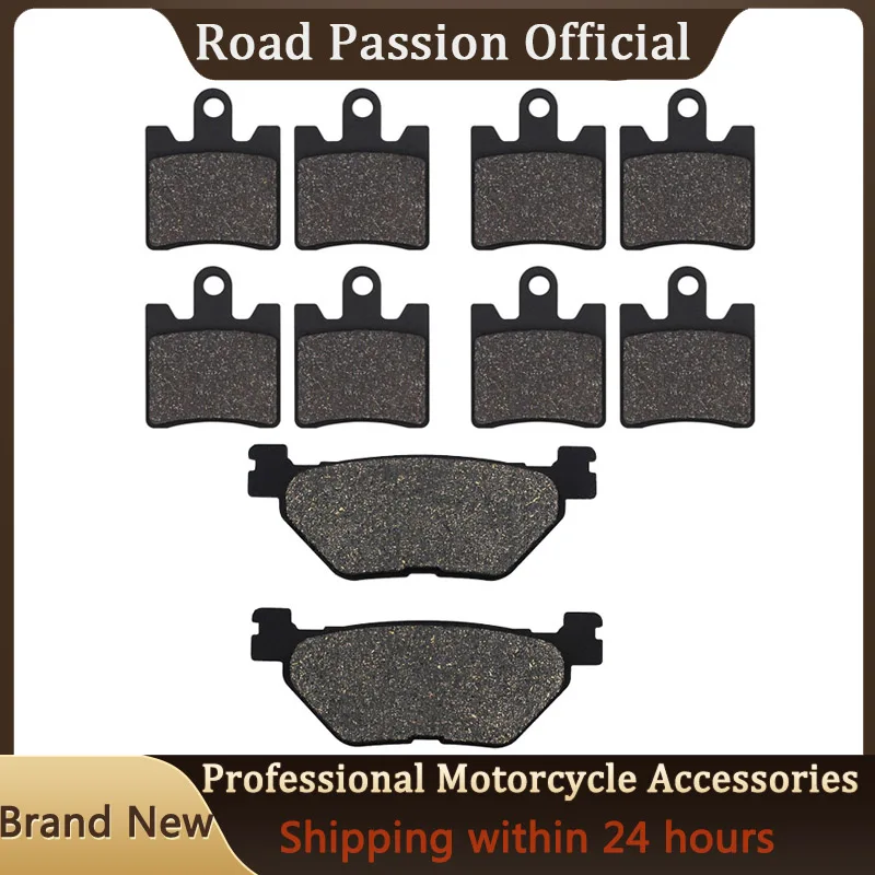 Pastiglie Freno Posteriori Moto Per Yamaha Fjr1300As Fjr1300 Av/Aw/Ax/Az/Aa/Ab Aev/Aew/Aex/Aey Fjr1300A Fjr1300Es Fa423 Fa319