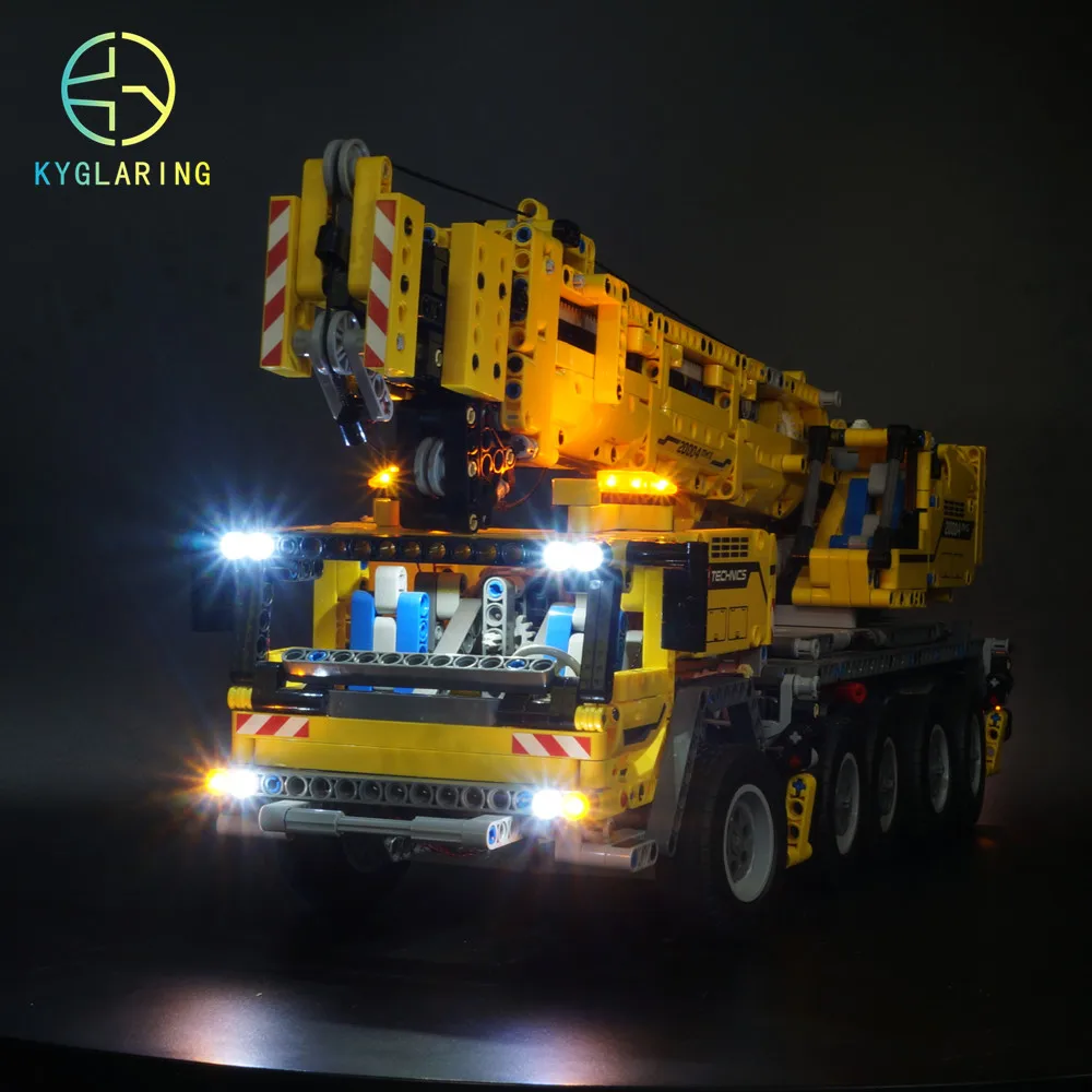 Kyglaring Set Di Illuminazione A Led Giocattoli Fai-Da-Te Per Camion Mobile 42009 Mk Ii Cargo Truck (Blocchi Non Inclusi)