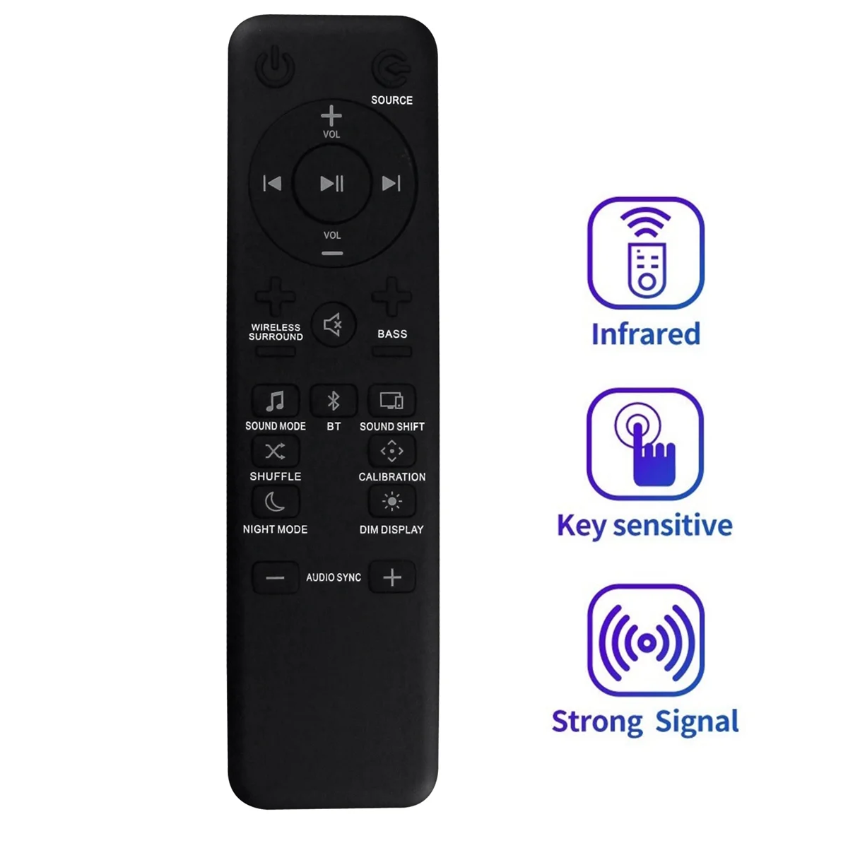 Sostituisci Il Telecomando Per Jbl Bar/2.1/3.1/5.1 Bar 2.1 Soundbar, Bar 3.1 Soundbar, Bar 5.1 Sound Bar