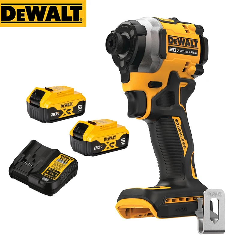 Dewalt Dcf850 20V Trapano Avvitatore Cacciavite Elettrico Trapano A Mano Senza Spazzole Kit Combinato Avvitatore A Percussione Con Batteria Al Litio