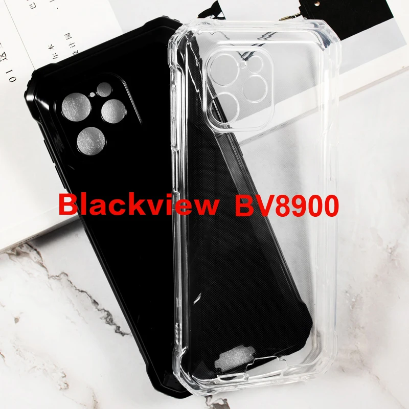 Custodia Protettiva In Silicone Per Fotocamera Per Blackview Bv8900 Etui Clear Phone Case Per Blackview Bv8900 Bv 8900 Blackview Soft Tpu Cover