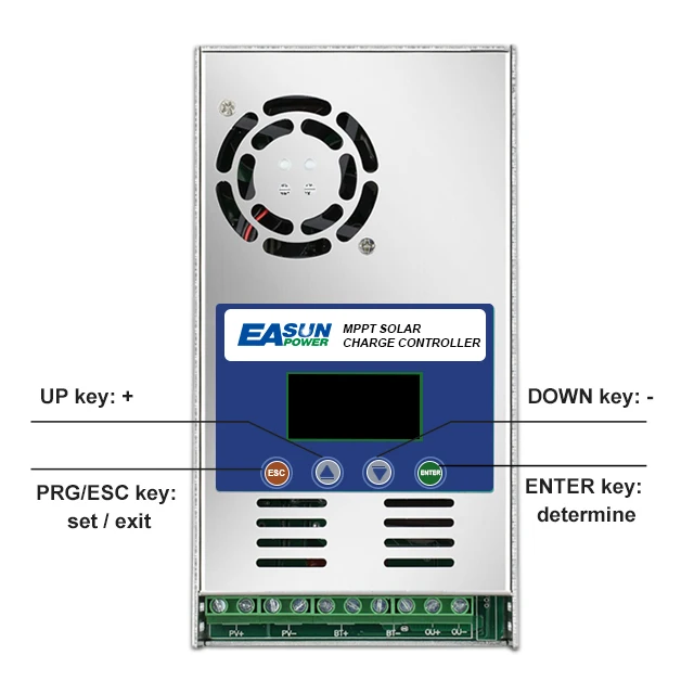 Easun Power 60 Amp Caricabatteria 12V 24V 36V 48V 190Voc Mppt 60A Regolatore Di Carica Solare