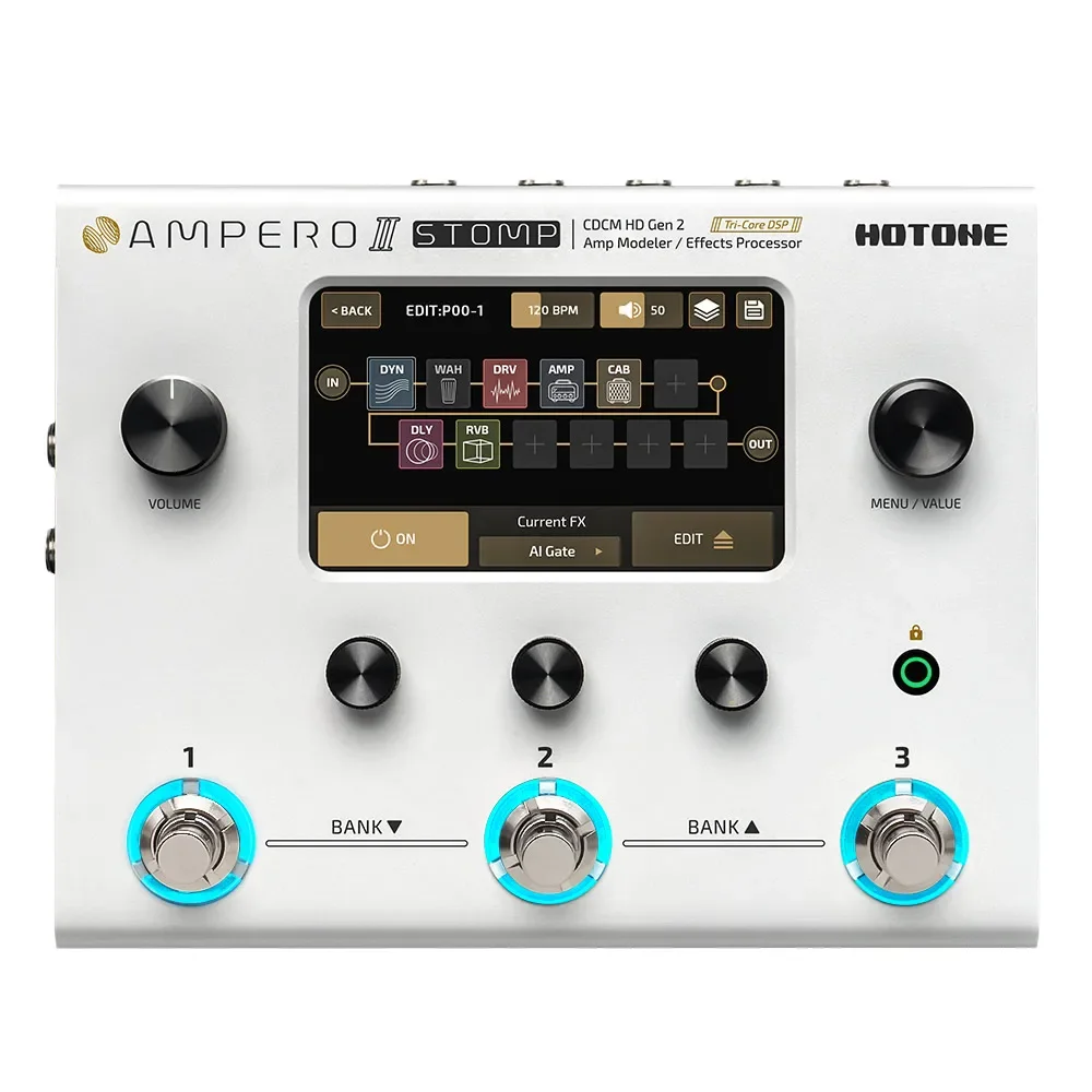 Processore A Pedale Multieffetto Hotone Amplero Ii Stomp Mp-300