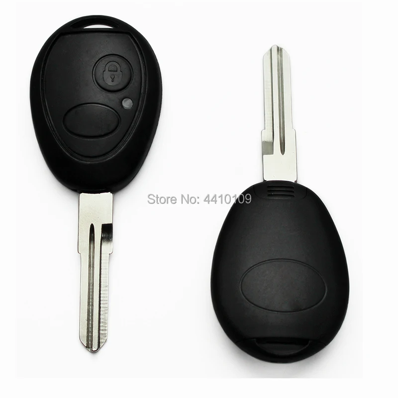 Guscio Chiave Transponder Spedizione Gratuita Per Land Rover Discovery 2 Td4 Td5 75 Guscio Portachiavi Lama Non Tagliata Con Logo
