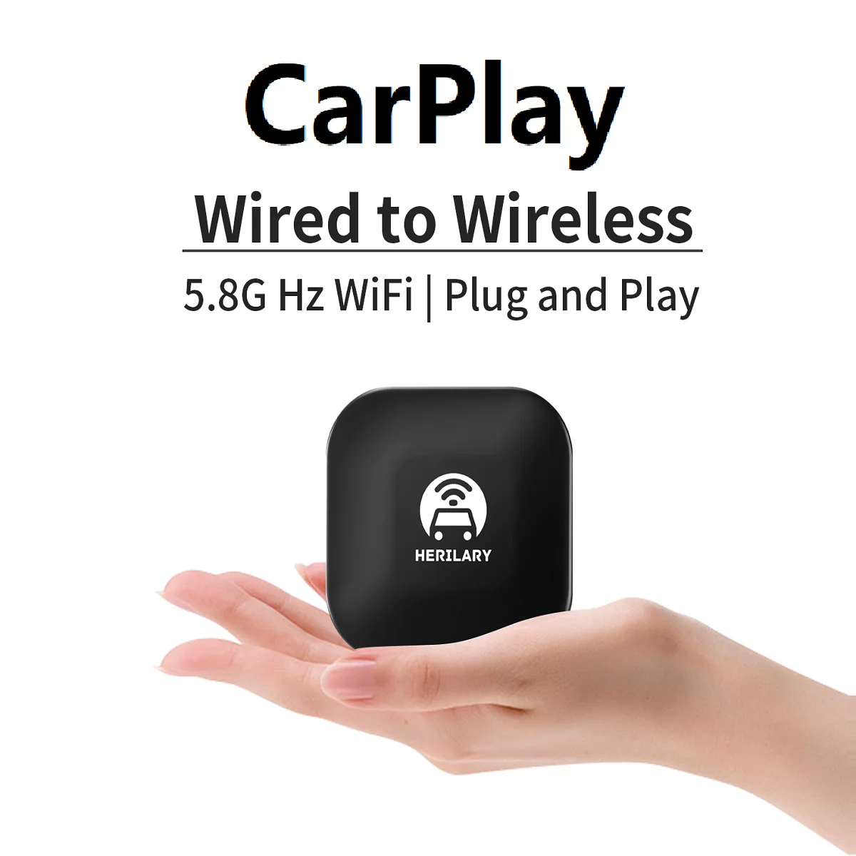 Birgus Per Apple Wireless Carplay Dongle Nuovo Adattatore Wireless Per Auto Carplay Plug And Play Per L'Aggiornamento Online Di Apple Wifi