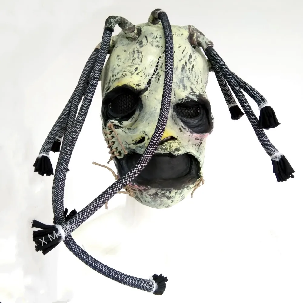 Lipknot Mask Mick Costume Latex Corey Taylor Masks Dulex Dj Star Cosplay Halloween Costume Accessori Mascara Hat Toys Man
