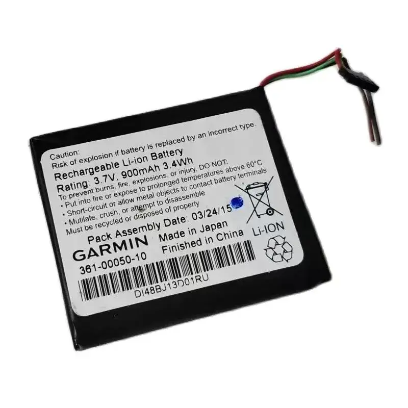 361-00050-10 Batteria Per Garmin Edge 510 Gps Bike Speedmeter Parte Di Ricambio Batteria Agli Ioni Di Litio Edge 510