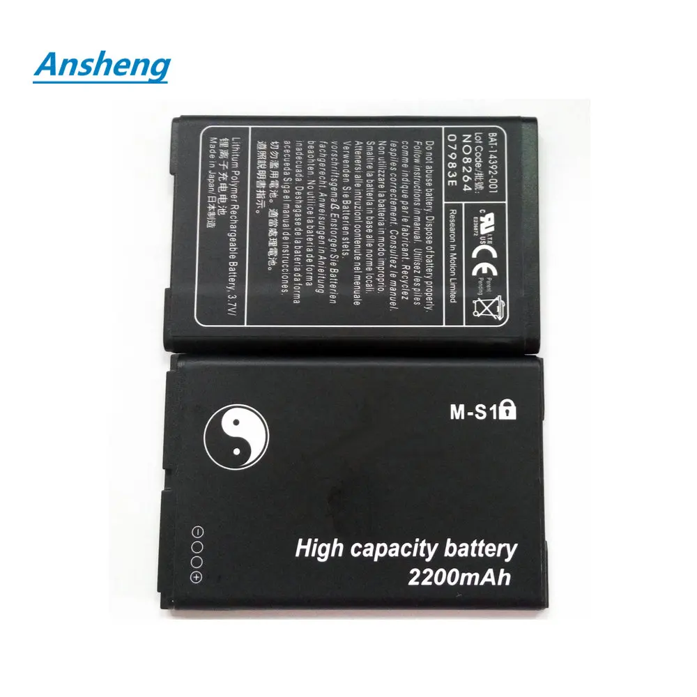 Batteria Originale 2200Mah Ms1 M-S1 Per Telefono Cellulare Blackberry Bold 9000,9030,9630,9700,9780